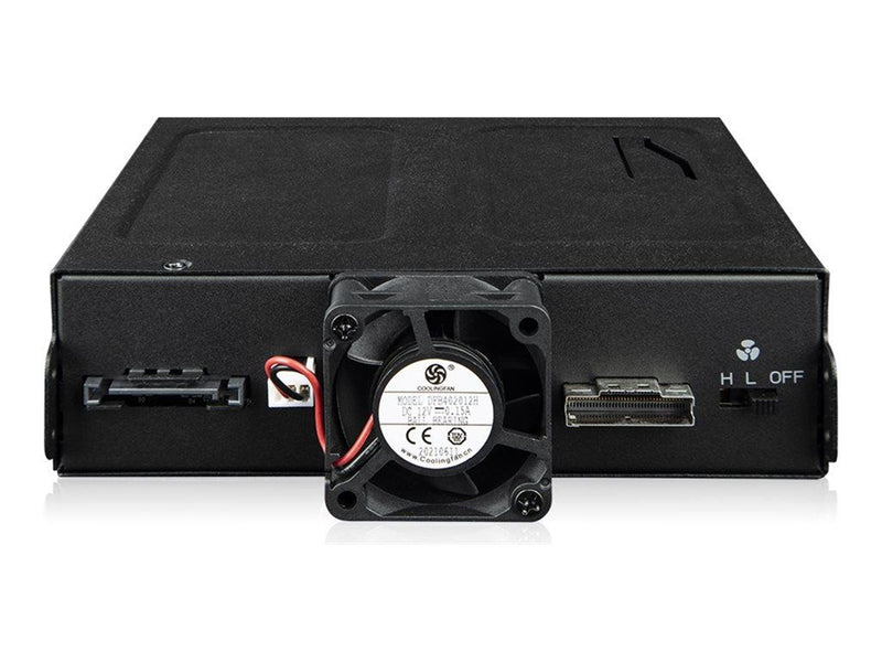 Icy dock ToughArmor MB105VP-B - storage drive cage - rugged - NVMe PCIe - U.2 U.3