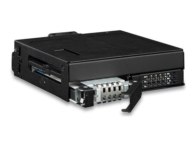 Icy dock ToughArmor MB105VP-B - storage drive cage - rugged - NVMe PCIe - U.2 U.3