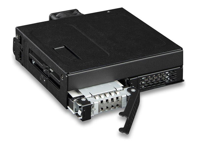 Icy dock ToughArmor MB105VP-B - storage drive cage - rugged - NVMe PCIe - U.2 U.3
