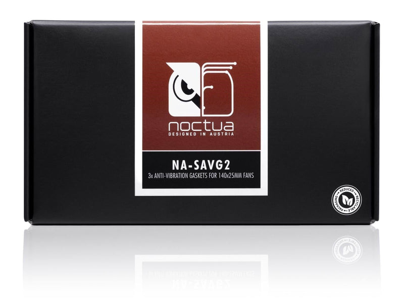 Noctua NA-SAVG2 Anti-vibration gaskets 140mm - Muffler Aufwand - 140mm - Braun