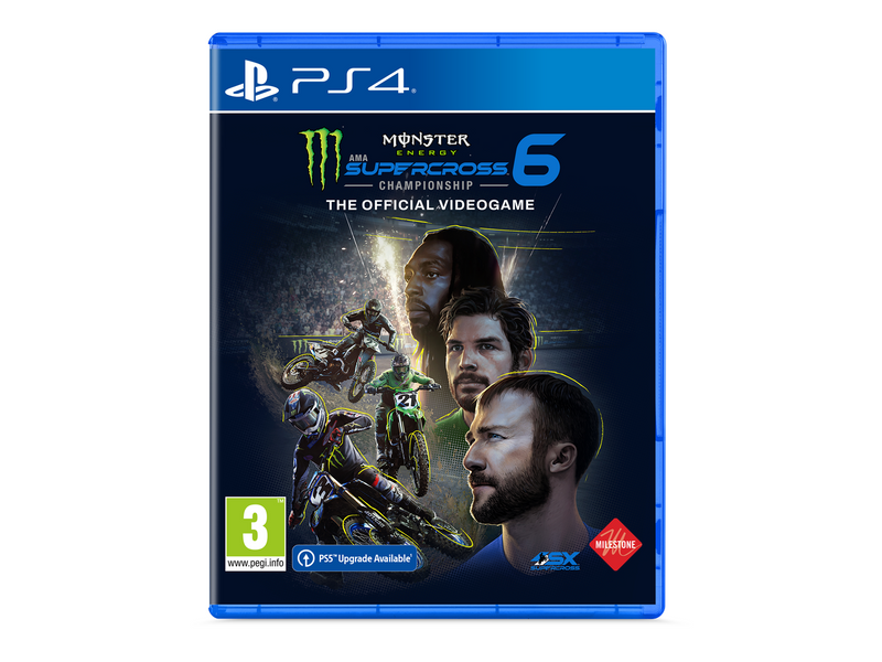Monster Energy Supercross - The Official Videogame 6 - Sony PlayStation 4 - Rennspiel - PEGI 3