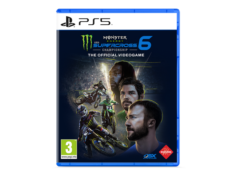 Monster Energy Supercross - The Official Videogame 6 - Sony PlayStation 5 - Rennspiel - PEGI 3