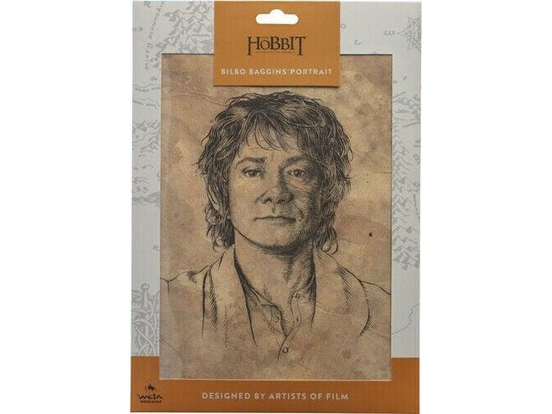 Weta Workshop - The Lord of the Rings - Portrait of Bilbo Baggins Statue Art Print