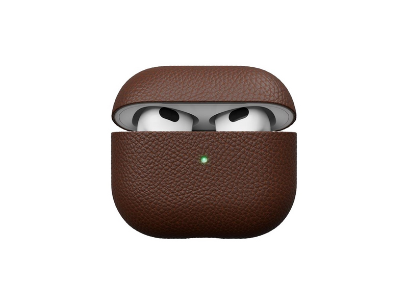 KeyBudz Artisan Series Leather Case - Handcrafted Leather Case for your Airpods 3