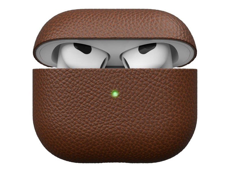 KeyBudz Artisan Series Leather Case - Handcrafted Leather Case for your Airpods 3