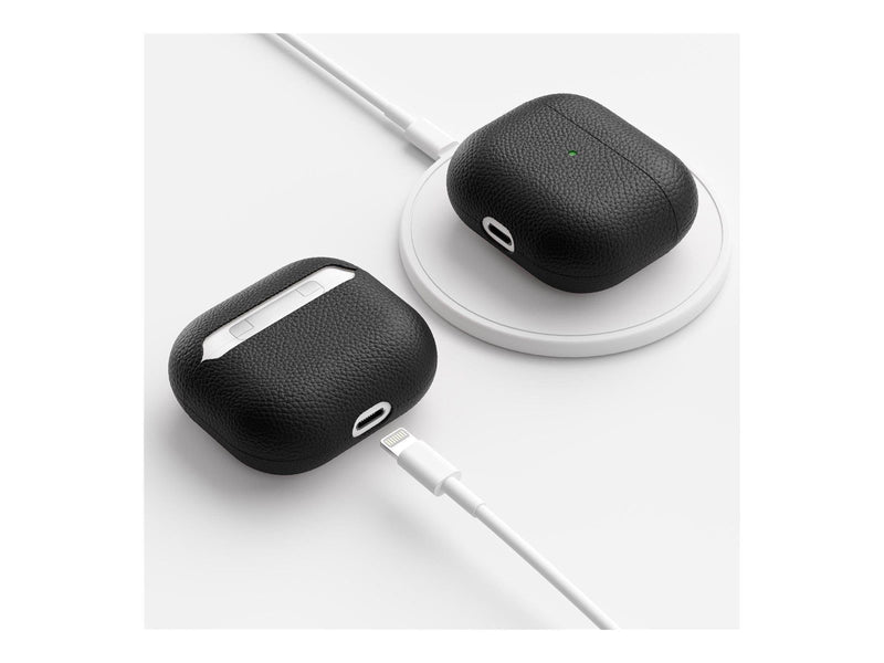 KeyBudz Artisan Series Leather Case - Handcrafted Leather Case for your Airpods 3