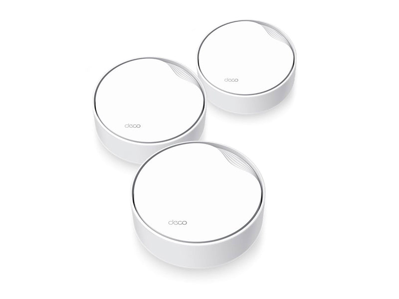 TP-Link Deco X50-PoE (3-Pack) AX3000 Whole Home Mesh WiFi 6 System with PoE - Mesh router Wi-Fi 6