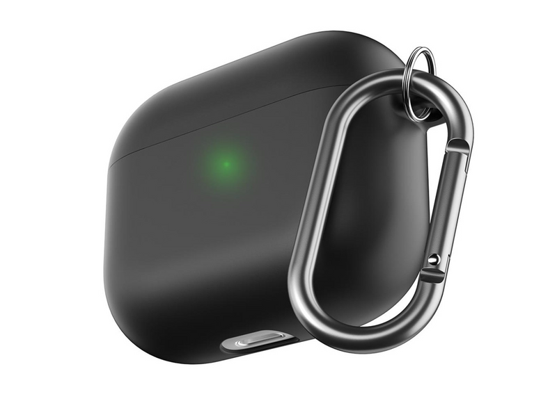 KeyBudz HyBridShell Series Keychain Case - Premium hard shell triple layer case for your Airpods 3