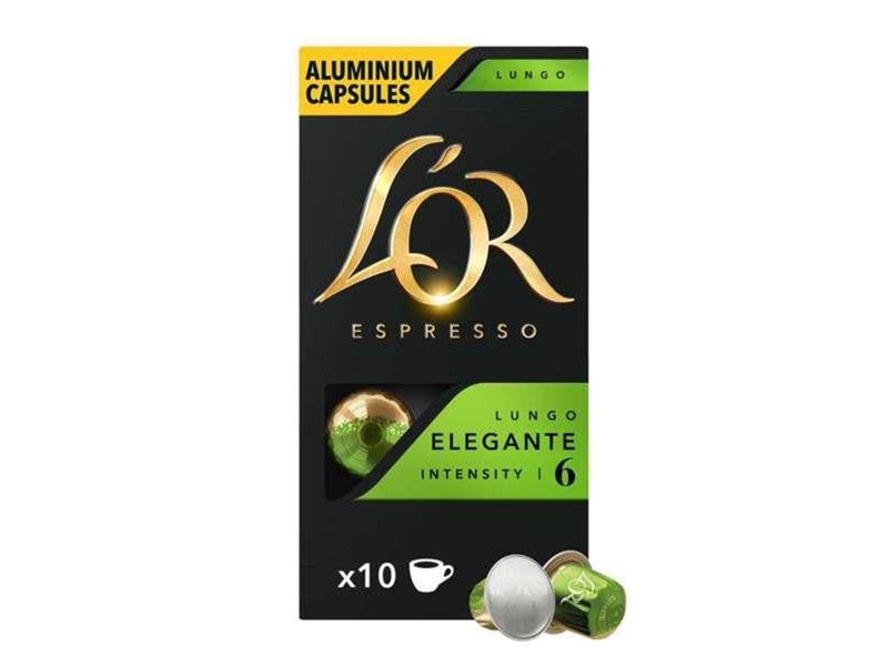 L'OR Capsules Espresso Lungo Elegante - 10 pcs