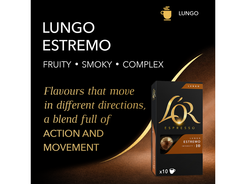 L'OR Capsules Espresso Estremo - 10 pcs
