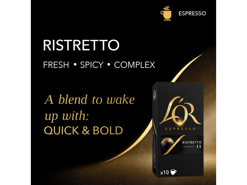 L'OR Capsules Espresso Ristretto - 10 pcs