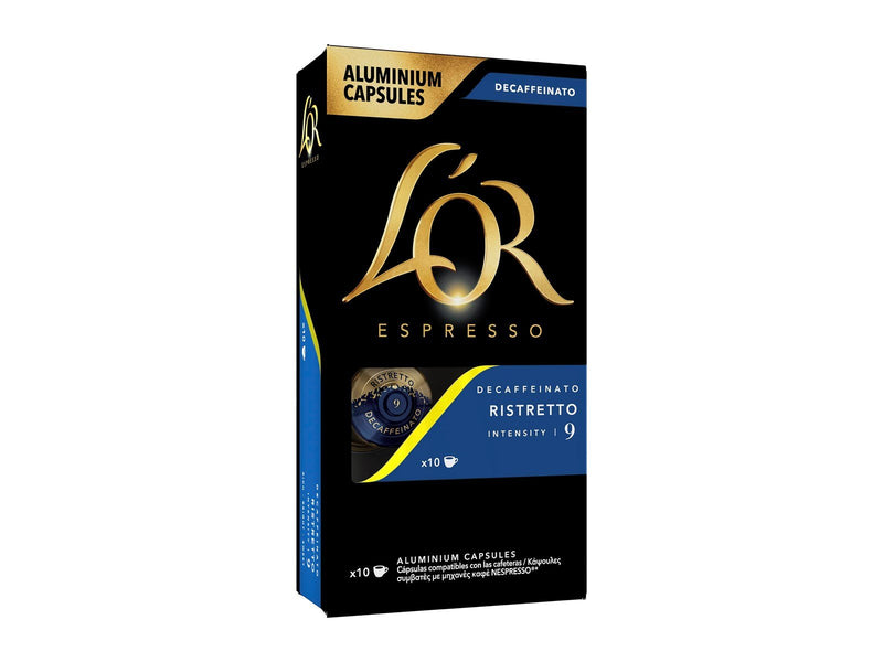 L'OR Capsules Ristretto Decaffeinata - 10 pcs