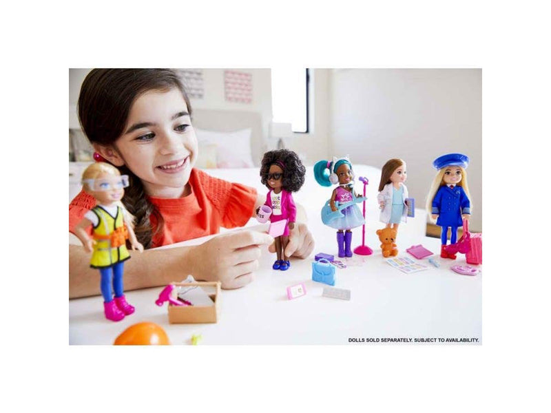 Barbie Chelsea Can Be Career Doll With Career-themed Outfit & Related Accessories