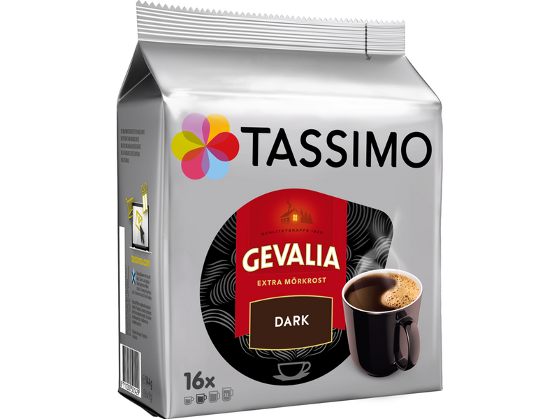 Tassimo Pods Gevalia Dark roast - 16 pcs