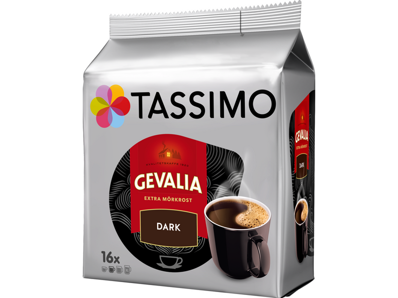 Tassimo Pods Gevalia Dark roast - 16 pcs