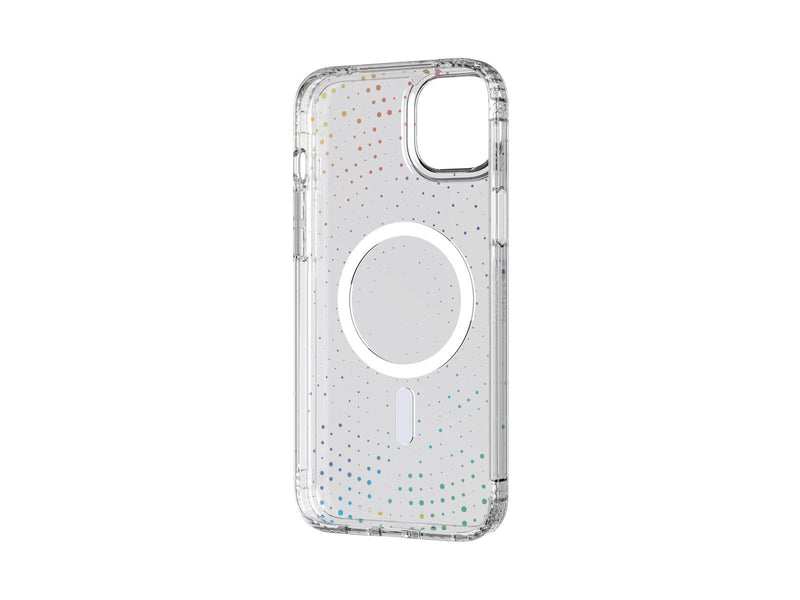 Tech21 Evo Sparkle MagSafe iPhone 14 Plus Clear
