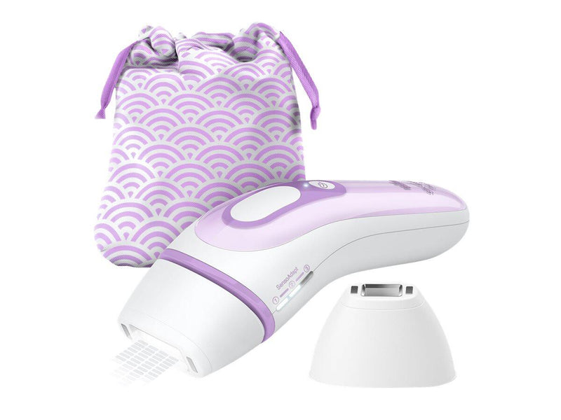 Braun Silk-expert Pro 3 PL3132 - Haarentfernungssystem - weiß/Lilac - mit Venus Divine razor