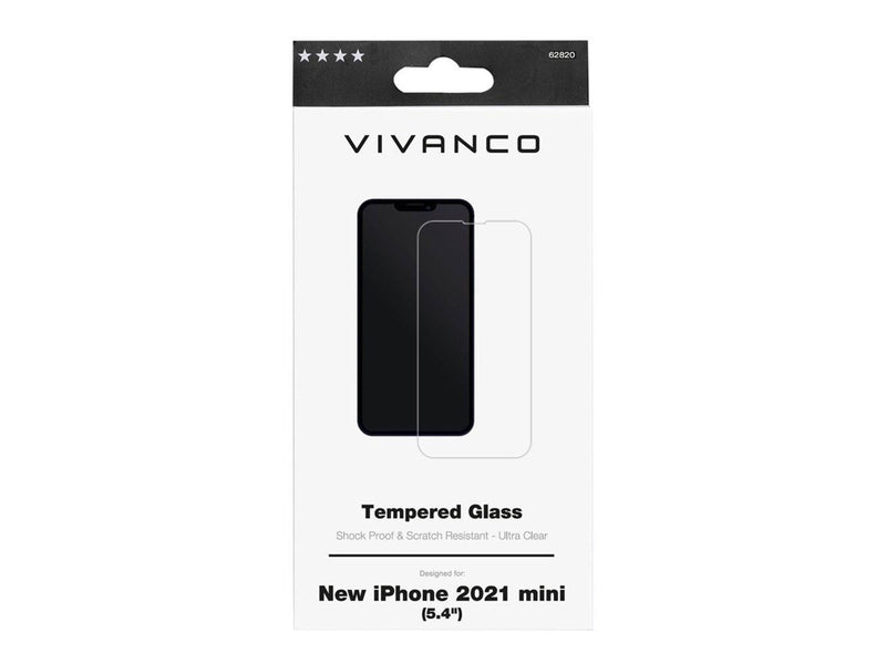 Vivanco Tempered Protection Glass 9H iPhone 13 mini