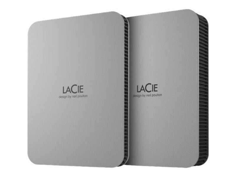 LaCie Mobile Drive Secure - Extern Festplatte - 4TB - Grau