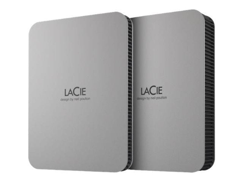LaCie Mobile Drive Secure - Extern Festplatte - 4TB - Grau