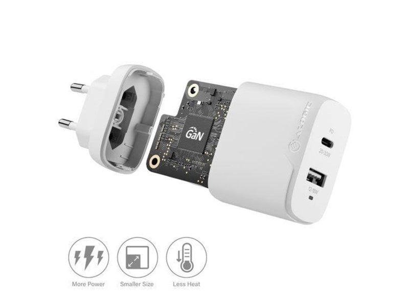 ALOGIC Rapid Power 2 Port 32W USB-C GaN Wall Charger