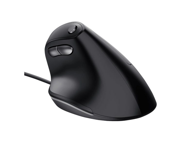 Trust Bayo - Ergonomische Maus (Schwarz)