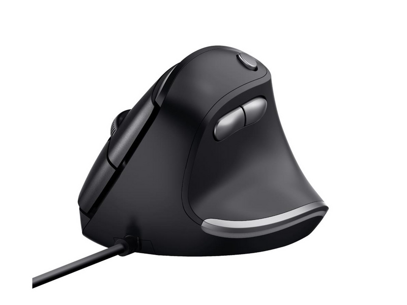 Trust Bayo - Ergonomische Maus (Schwarz)