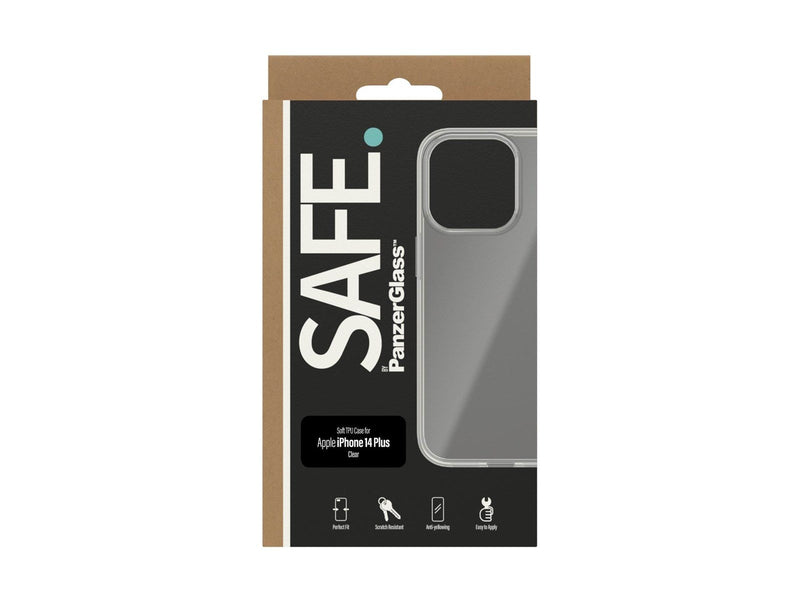 SAFE. by PanzerGlass TPU Case Apple iPhone 14 Plus | Transparent