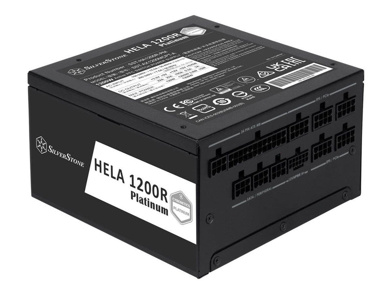 SilverStone HELA 1200R Platinum Netzteile - 1200 Watt - 135 mm - ATX 3.0 - 80 Plus Platinium
