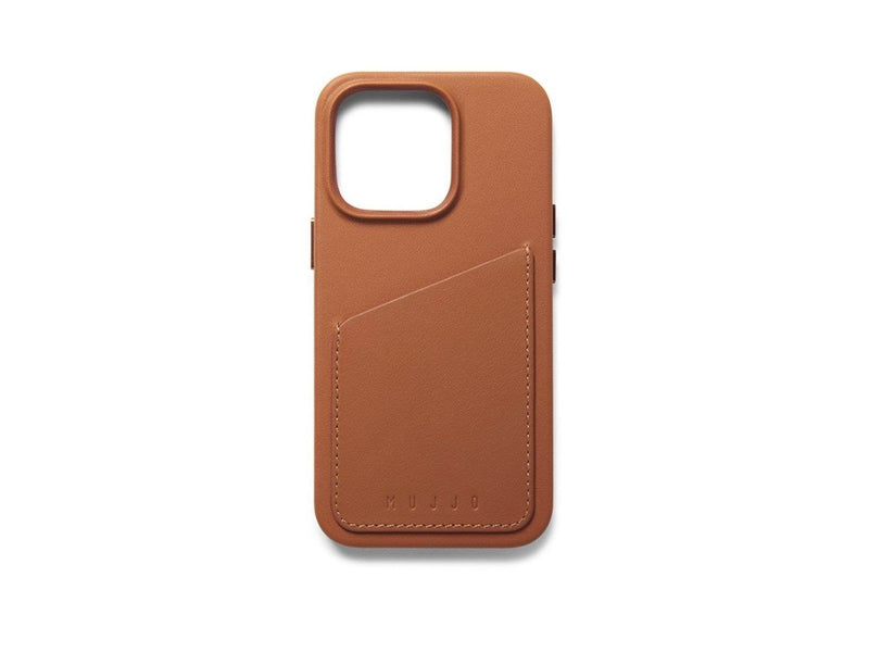 Mujjo Full Leather Wallet Case for iPhone 14 Pro