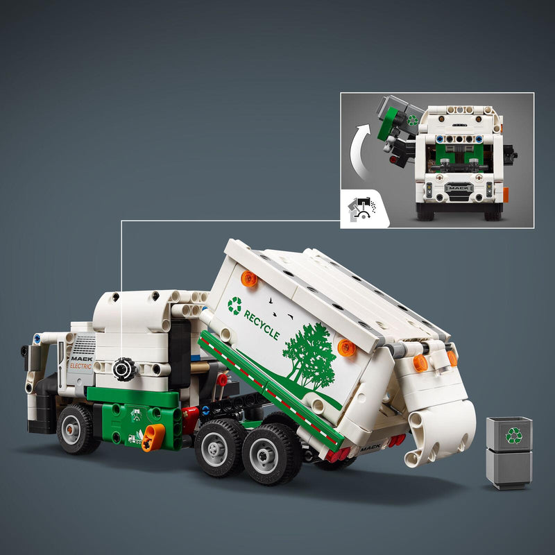 LEGO® Technic 42167 Mack® LR Electric Müllwagen