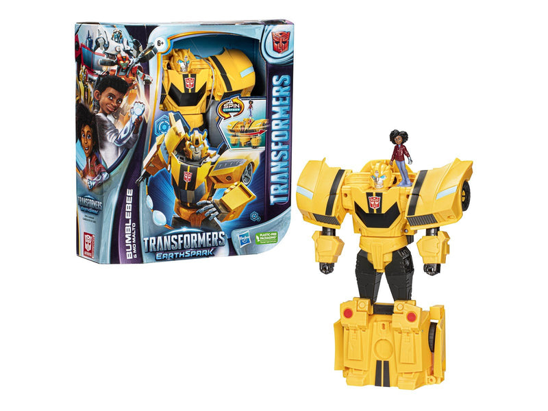 Hasbro Transformers - Earthspark Bumblebee & Mo Malto 20.2cm