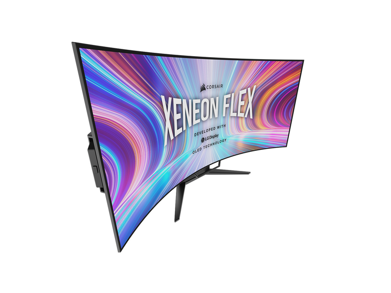 45" Corsair XENEON FLEX 45WQHD240 - 3440x1440 - 240Hz - OLED - Curved
