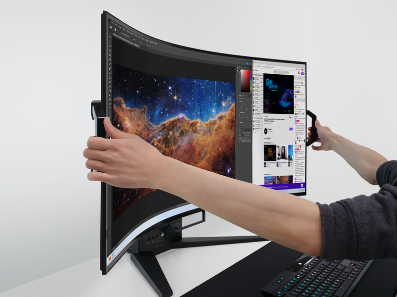 45" Corsair XENEON FLEX 45WQHD240 - 3440x1440 - 240Hz - OLED - Curved