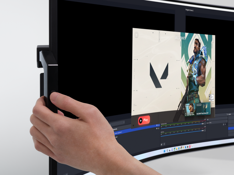 45" Corsair XENEON FLEX 45WQHD240 - 3440x1440 - 240Hz - OLED - Curved
