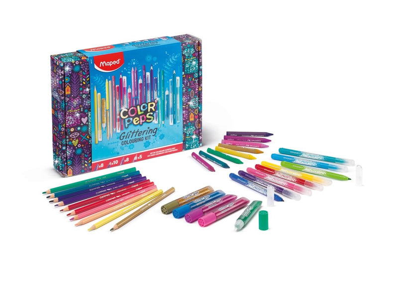 Maped Glitter Colouring kit