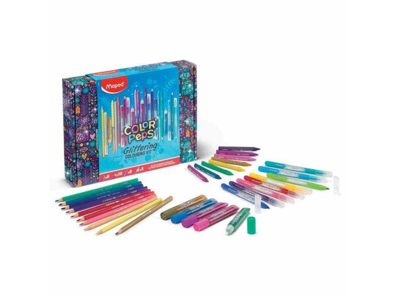 Maped Glitter Colouring kit