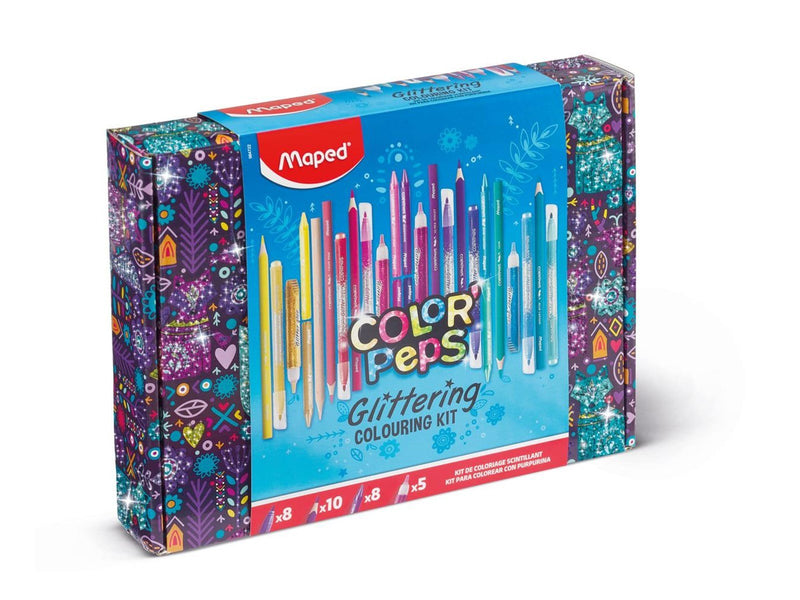 Maped Glitter Colouring kit