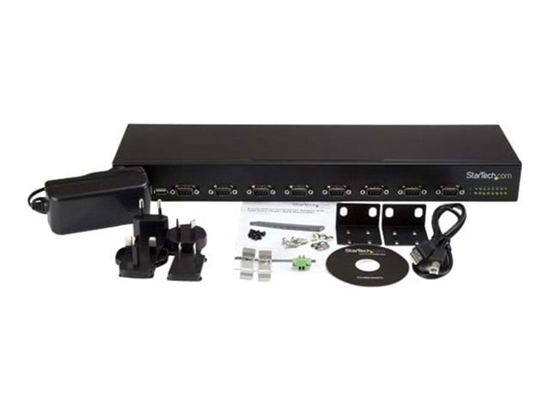 StarTech.com 8 Port USB to Serial Adapter Hub - USB to RS232 Daisy Chain