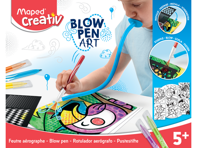 Maped Creativ Blowpen Art -  Pop'Art