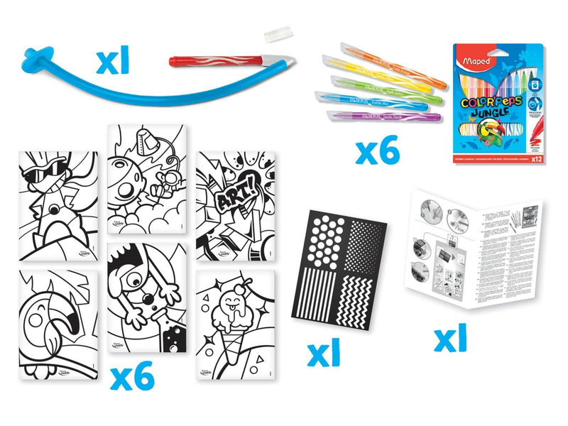 Maped Creativ Blowpen Art -  Pop'Art