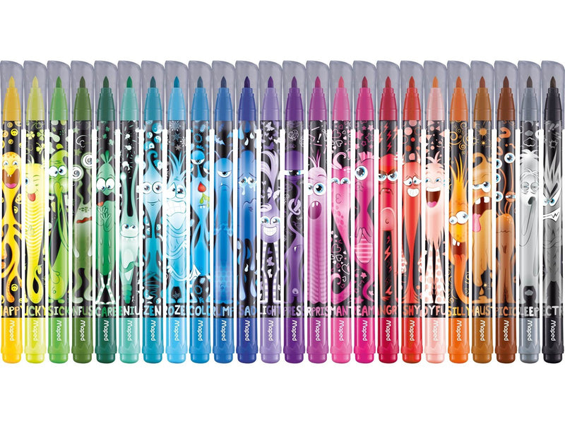 Maped Color'Peps Monster Felt-pens x 24