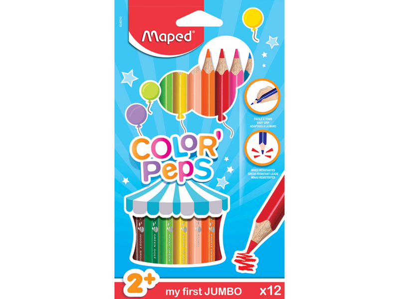 Maped Color'Peps My first Jumbo Colour pencils x12