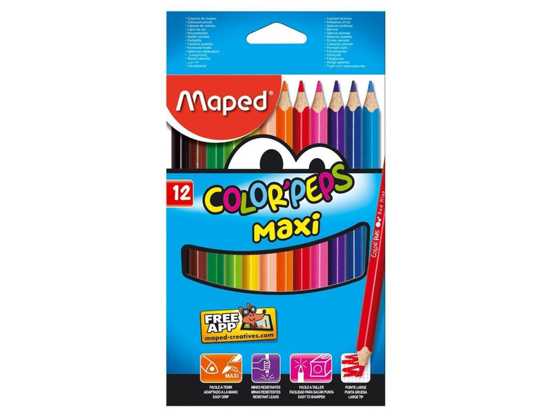 Maped Color'Peps My first Jumbo Colour pencils x12