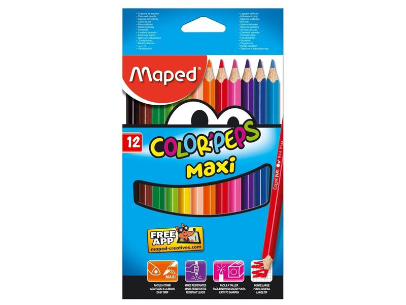 Maped Color'Peps My first Jumbo Colour pencils x12
