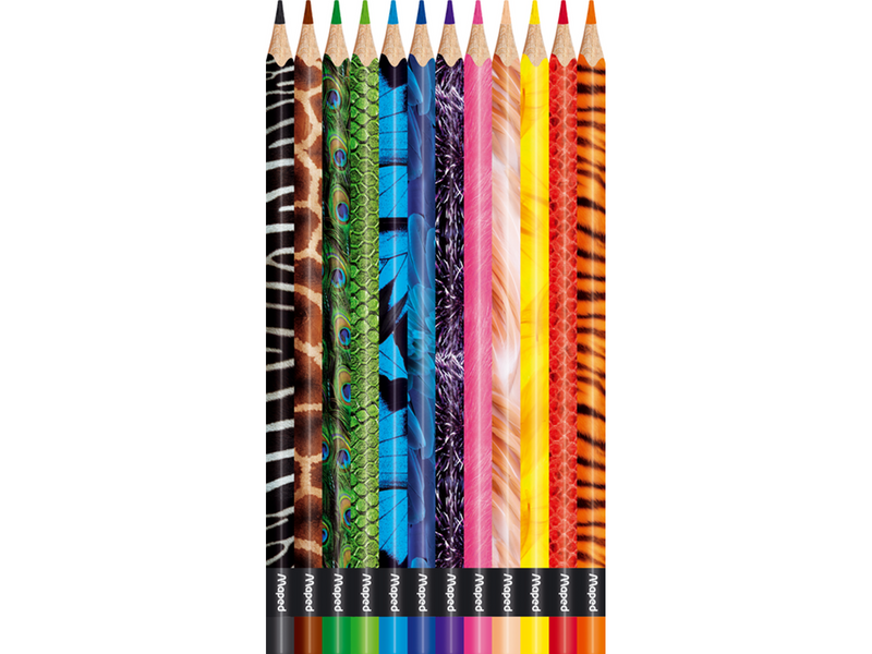 Maped Color'Peps Animals Colour pencils x12