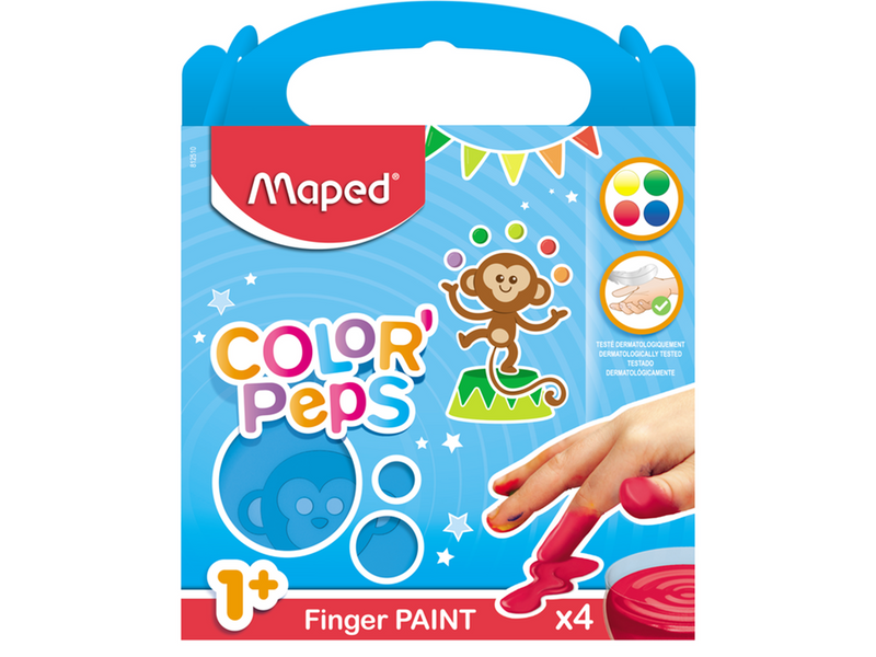 Maped Color'Peps My First Finger paint x4
