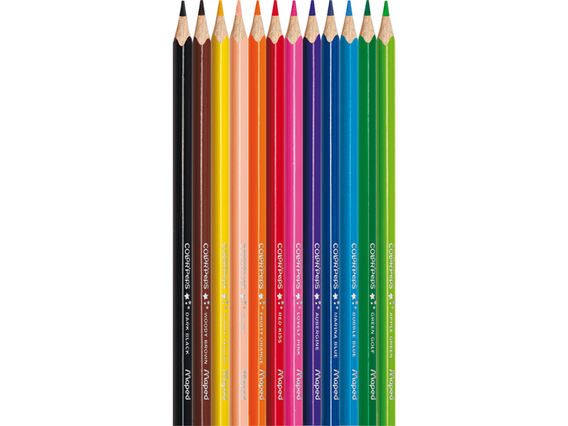 Maped Color'Peps Star colour pencils x12