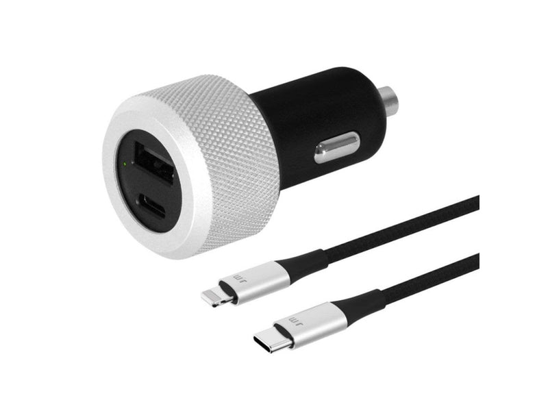 Just Mobile Highway Turbo - Deluxe Car Charger with PD/QC Hybrid Fast Charge