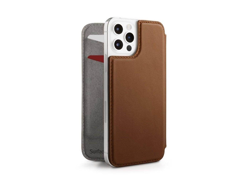 Twelve South SurfacePad for iPhone 12/12 Pro - Razor Thin nappa leather